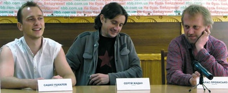 Сашко Ушкалов, Сергій Жадан, Тарас Прохасько